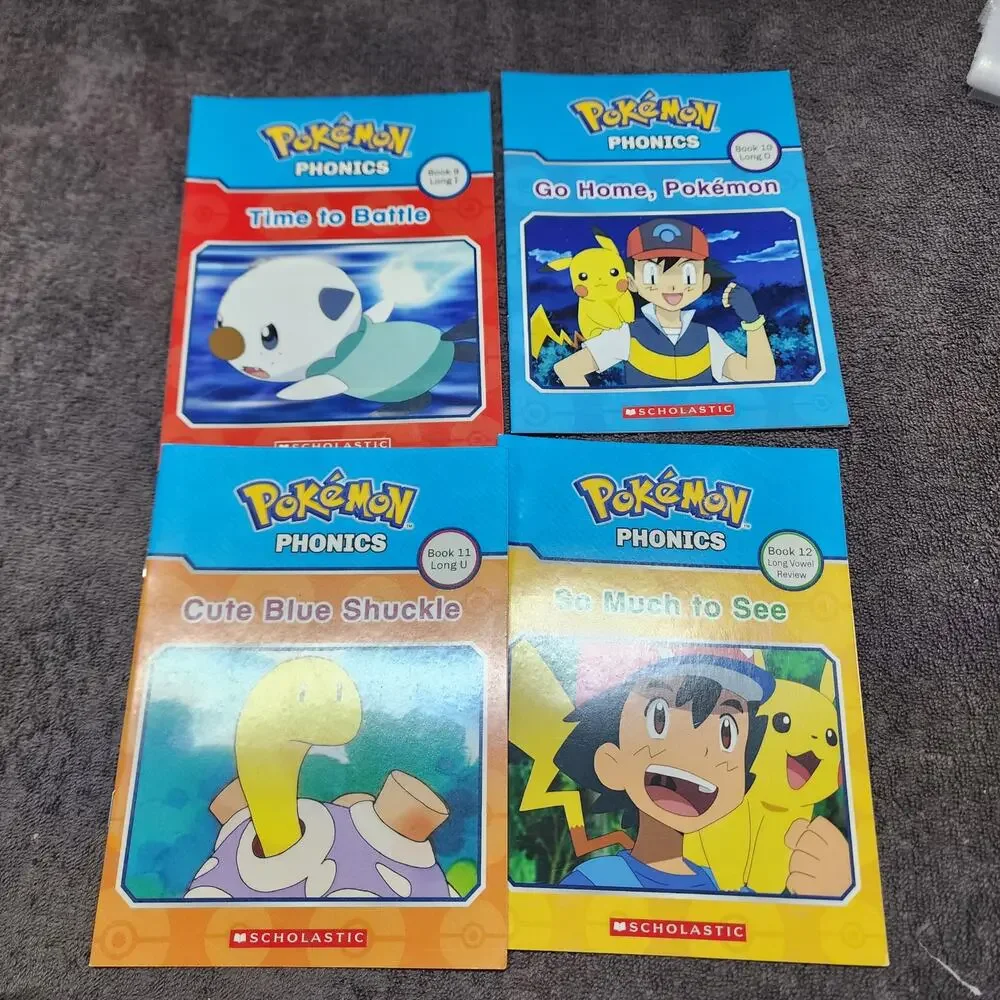 Various Pokemon Books some of the activity books have been used b49